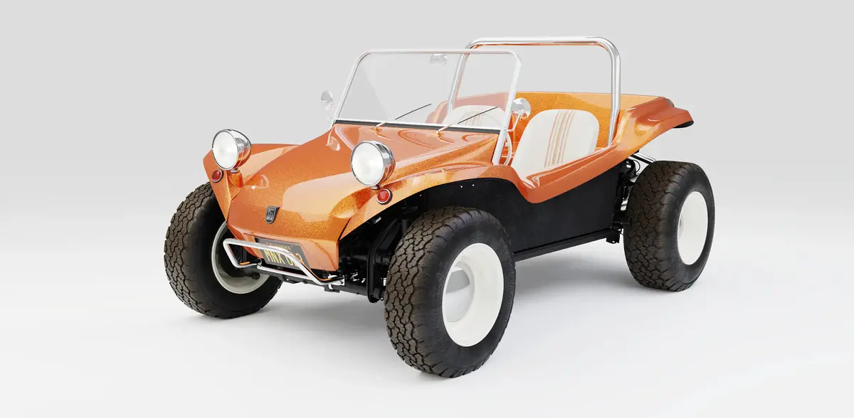 Meyers Manx Classic Buggy - Brilliant Golden Orange 1