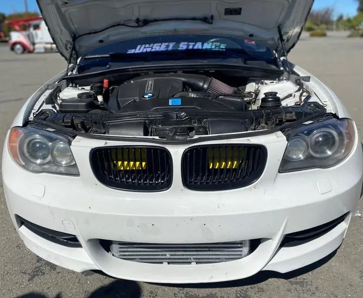 1Vp E8x V2 Air Intake Scoops 1