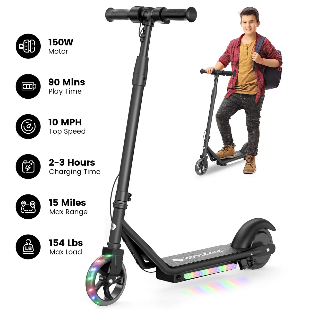 S2 Electric Scooter For Kids Ages 6-14 2