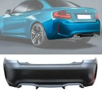 F22 / F23 2 Series M2 Style Rear Bumper 1