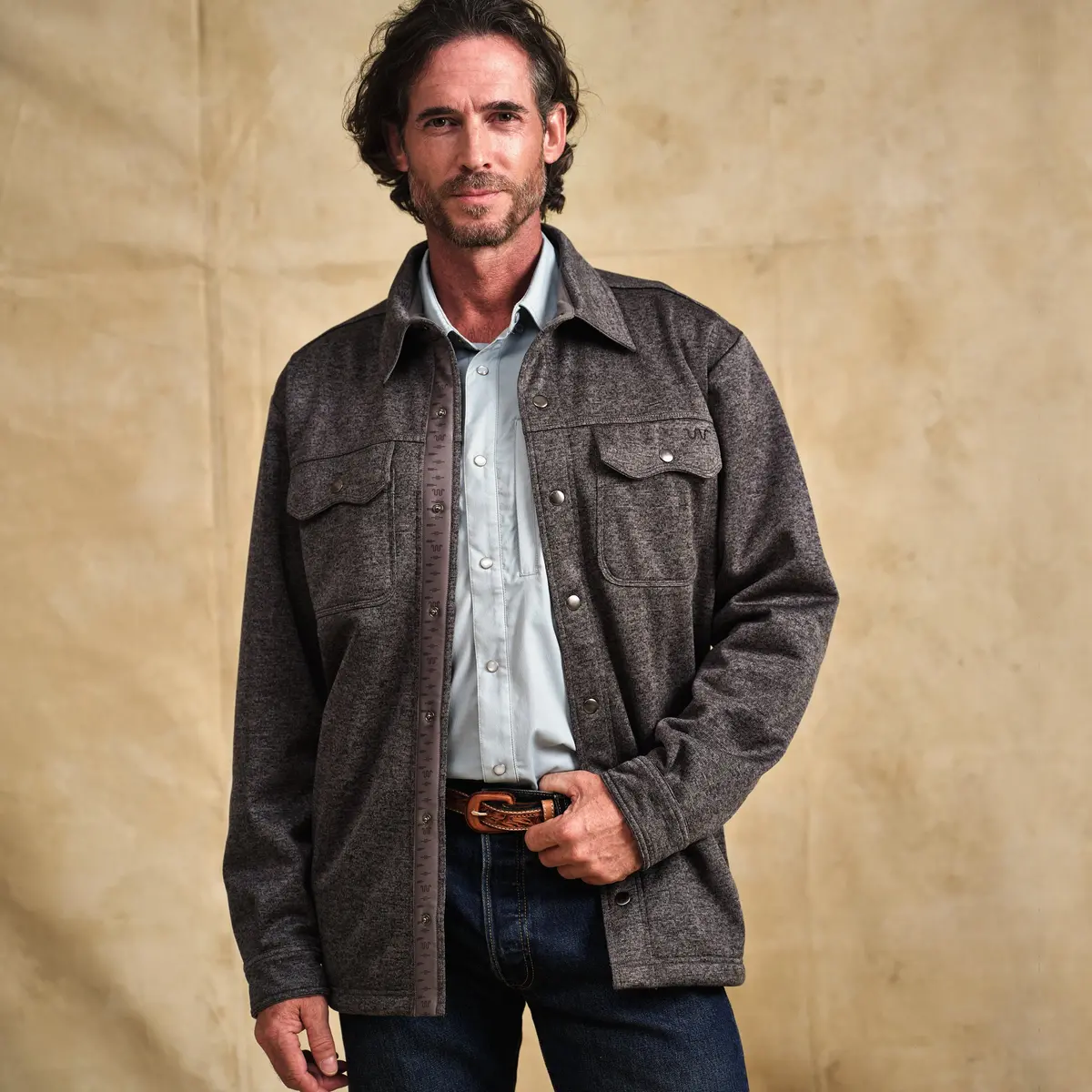 Men's Sweater Fleece Shirt Jacket 1