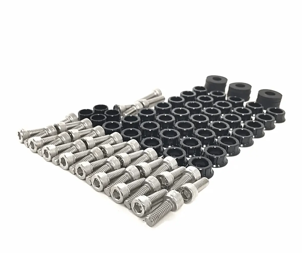 Engine Bay Black Hardware Kit By Mpc 1
