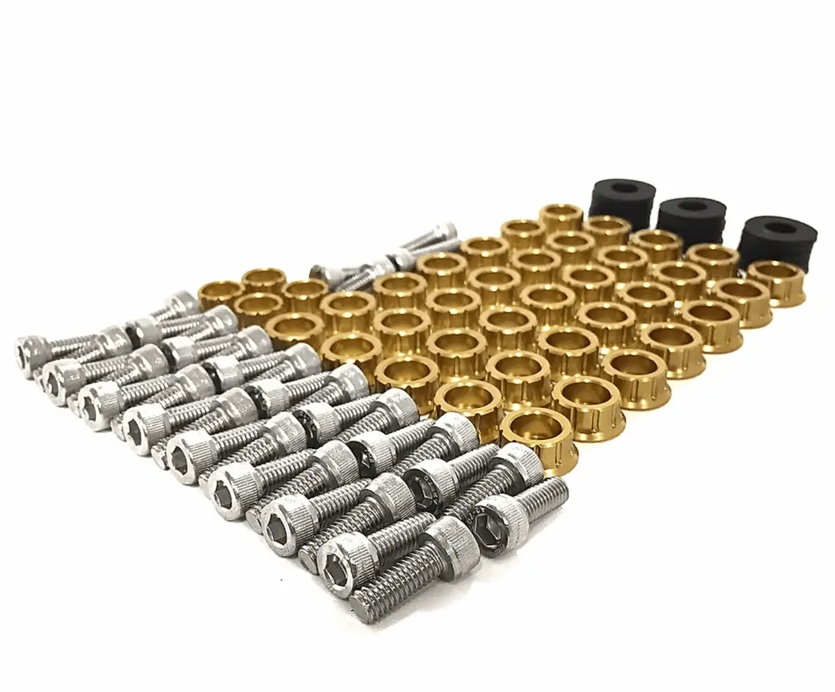 Engine Bay Gold Hardware Kit By Mpc 1