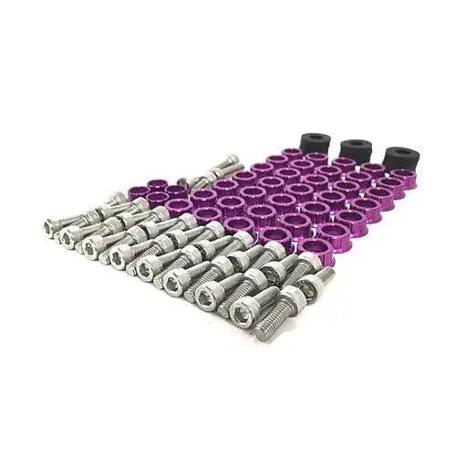 Engine Bay Purple Hardware Kit By Mpc 1