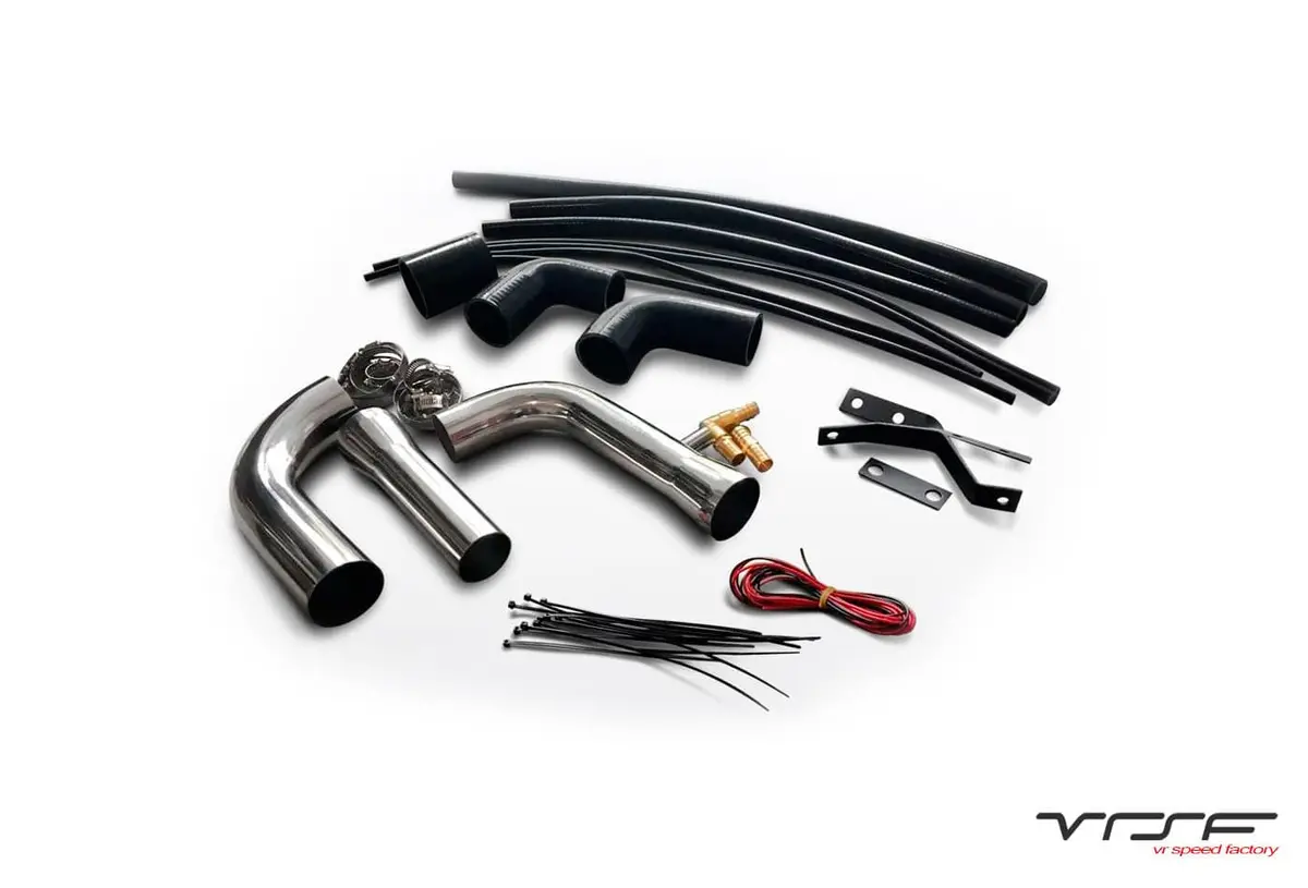 Vrsf Stainless Steel High Flow Inlet Intake Kit N54 07-10 Bmw 335I / 08-10 Bmw 135I 1