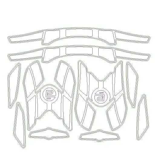 Replacement Pads 2.0 For Omega Aero Helmet 1
