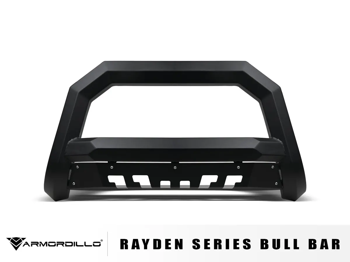 Armordillo 2019-2022 Dodge Ram 1500 Rayden Bull Bar W/Parking Sensor - Matte Black 1