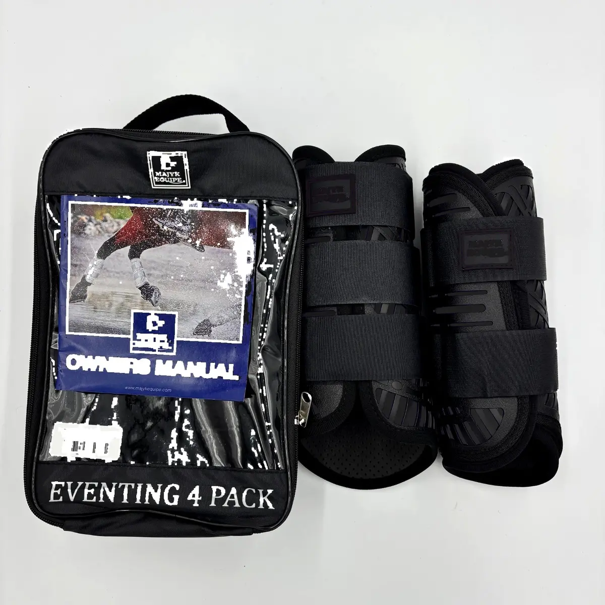 Xc Elite Front And Hind Set In Black/Black 1
