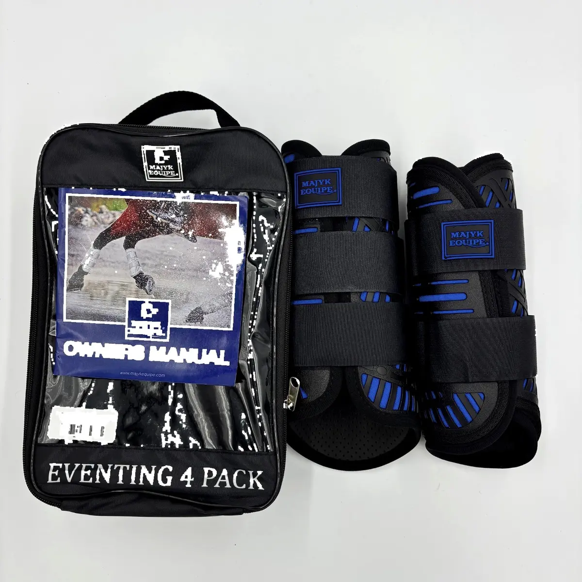 Xc Elite Front And Hind Set In Black/Blue 1