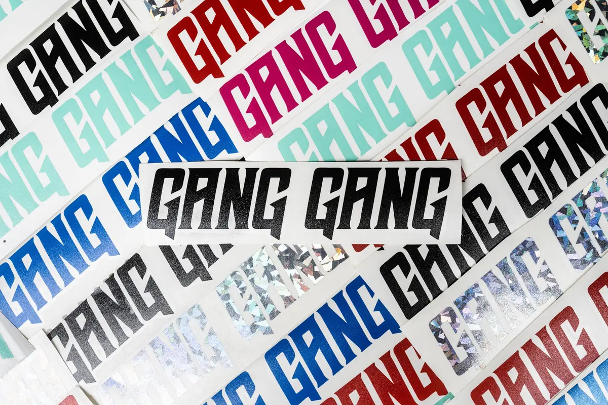 Gang Gang Decal 1