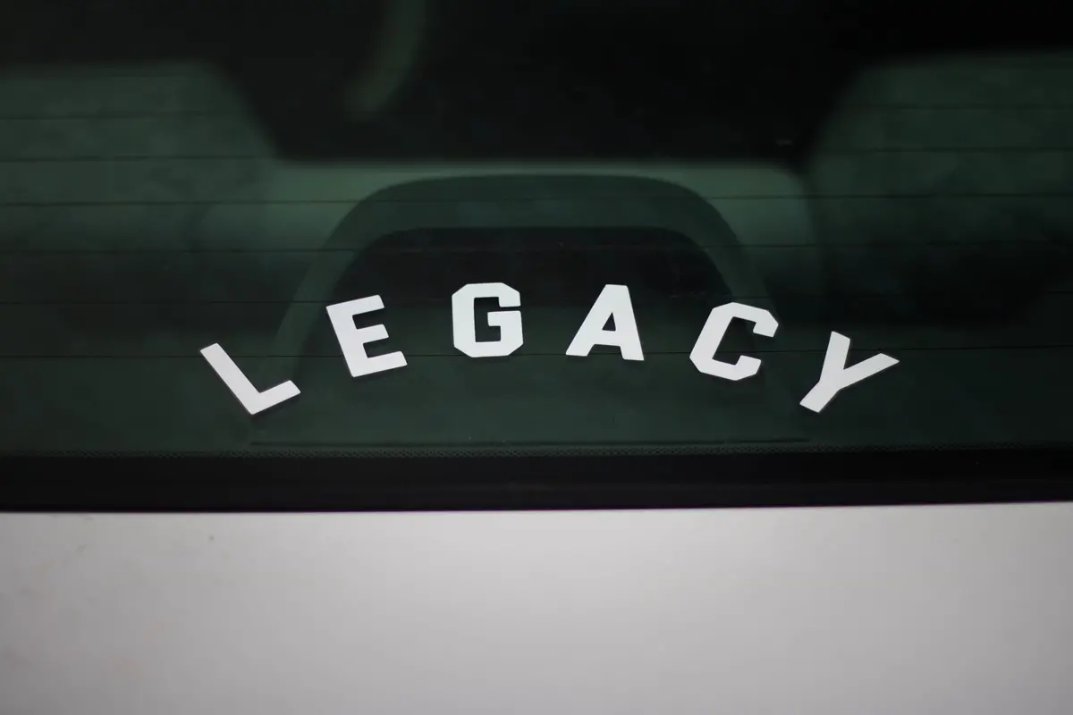 Arched Legacy Decal 1