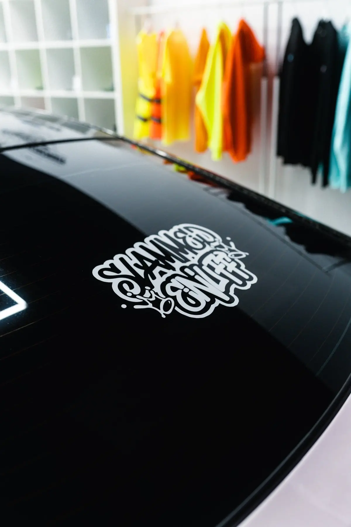 Slammedenuff Rear Graffiti Decal 4