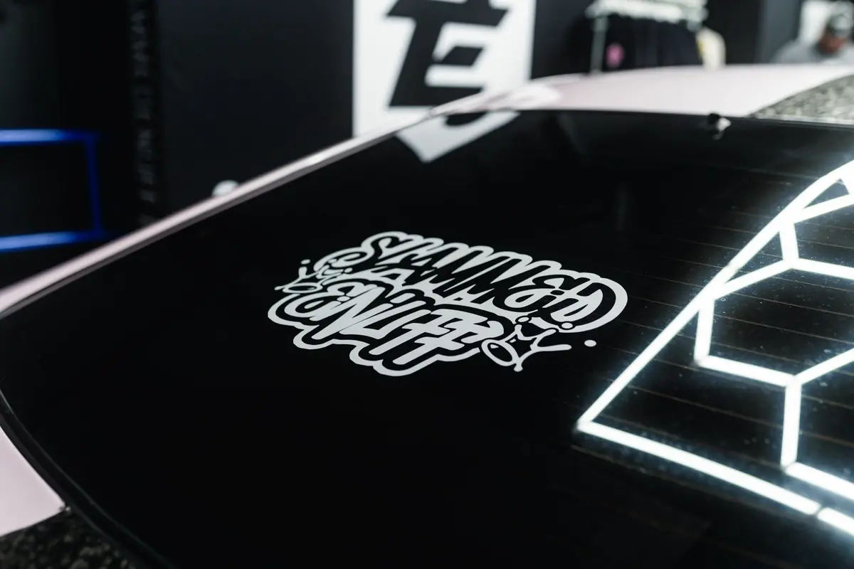 Slammedenuff Rear Graffiti Decal 10