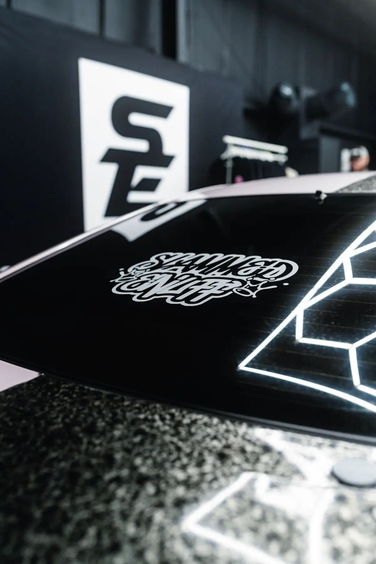 Slammedenuff Rear Graffiti Decal 7