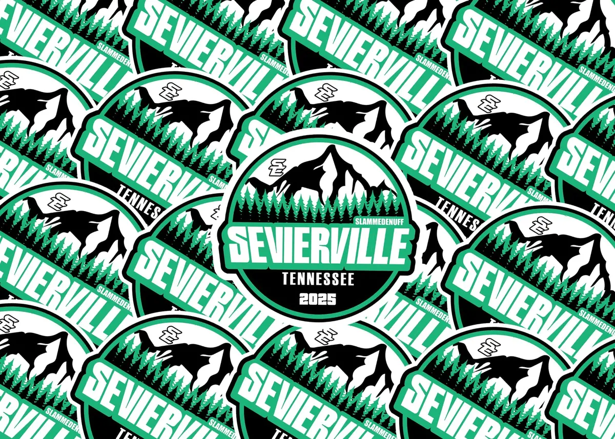[In Stock] Slammedenuff Sevierville 2025 Decal 1