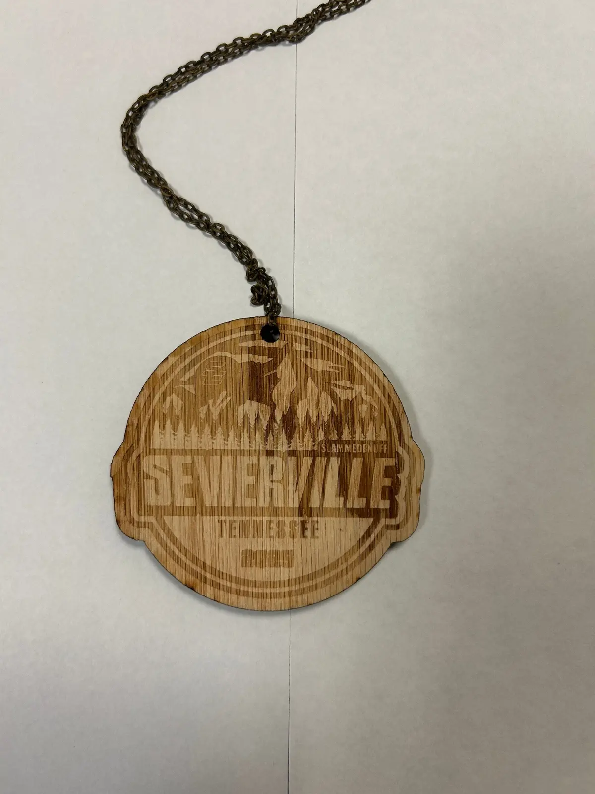 Se Sevierville 2025 Wooden Pendant (Minor Defects) 1