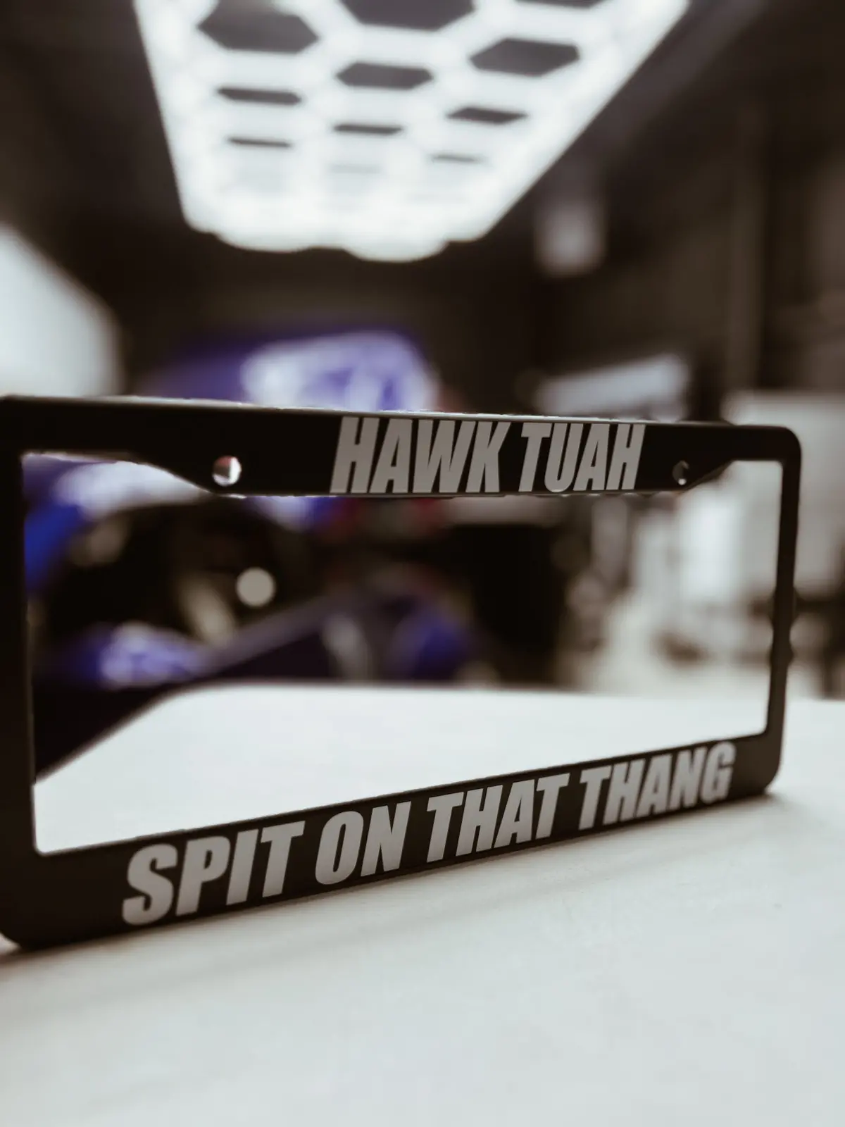 Hawk Tuah Plate Frame 2