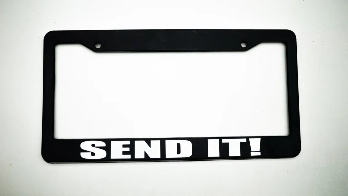 Send It! Plate Frame 1