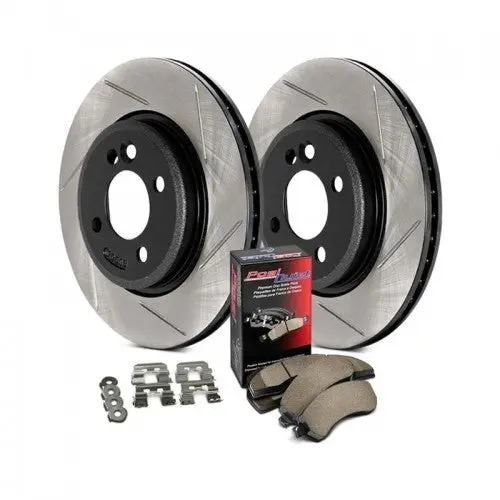 Stoptech '08-'15 Evo 10 Street Touring Front Brake Kit 1