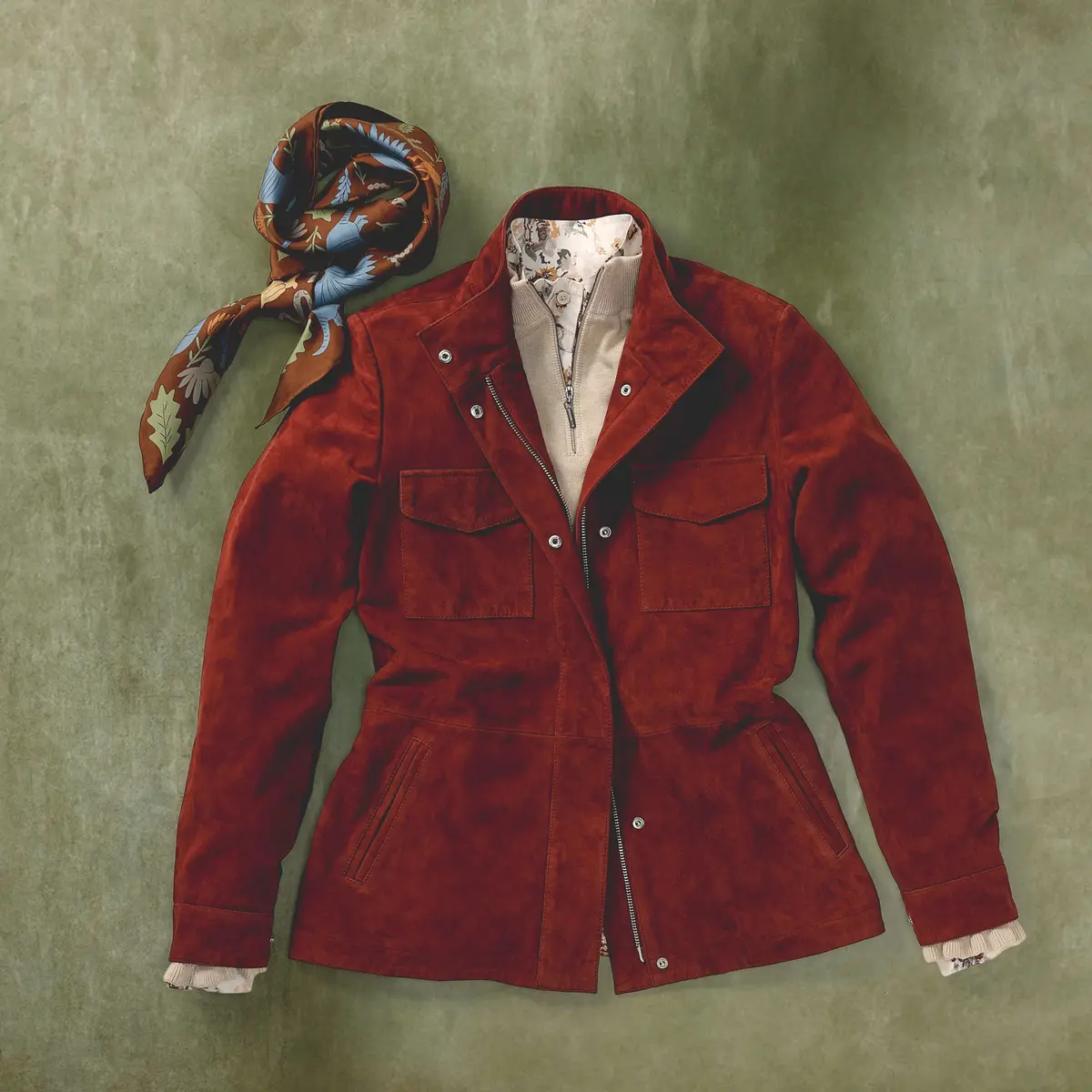 Women's Goat Suede Ranch Jacket 1