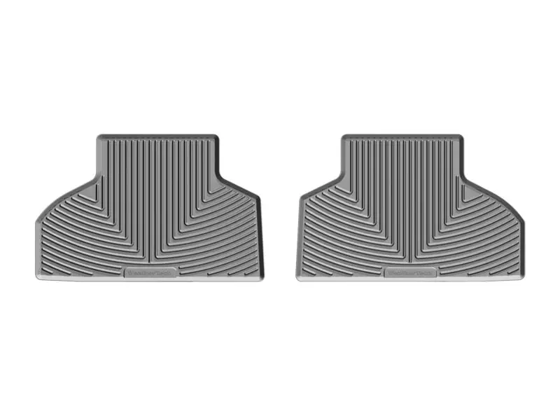 Weathertech Rear Floor Mats For 2014–2015 Bmw X5 – Premium Rubber, Grey Finish 1