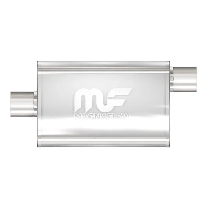Magnaflow Stainless Steel Muffler – 18×4×9", 2.25" Inlet/Outlet 1