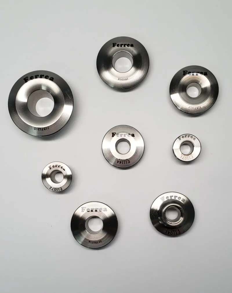 Ferrea Toyota 2Zz-Ge Double Spring 7 Deg Pro Cnc Titanium Retainer - Set Of 16 1