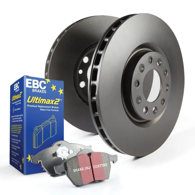Ebc Ultimax S20 Brake Kit: High-Performance Pads And Rk Series Rotors For Front And Rear Axles 1