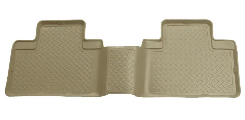 Husky Liners Classic-Style Tan Floor Mats For 2000–2002 Ford F-150 Super Crew Cab – Second Row 1