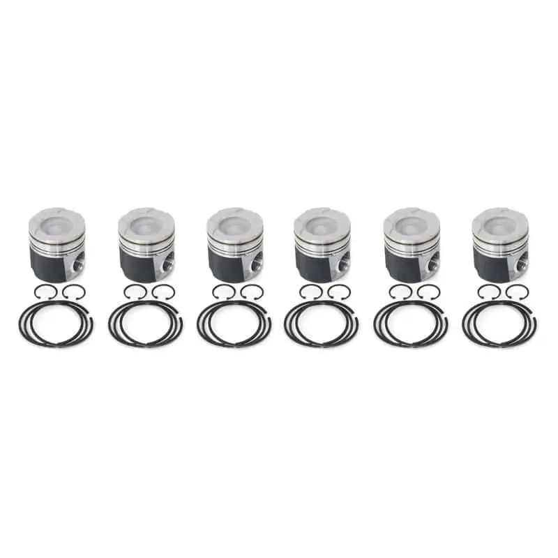 Industrial Injection Oversized Piston Set (.040") For 2004.5–2007 Dodge 24V Cummins 1