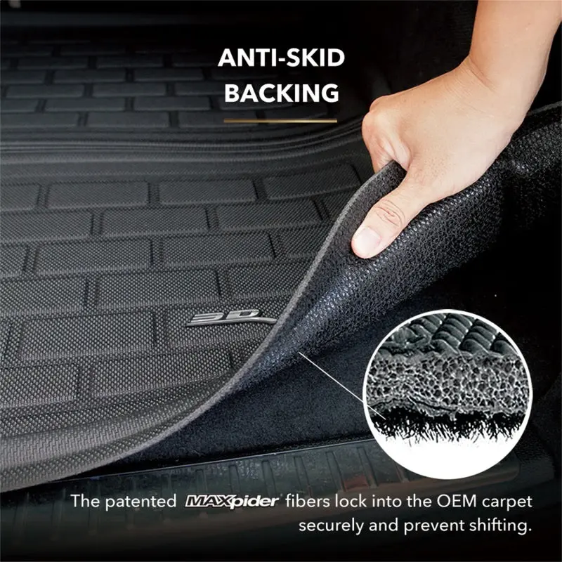 3D Maxpider Black Kagu Trunk Liner For 2023–2024 Lexus Rz 1