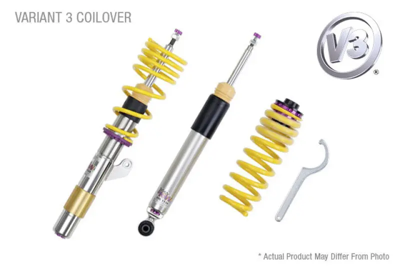 Kw Variant 3 Coilover Kit For Mercedes-Benz C-Class W205 Convertible (4Matic Awd, No Electronic Dampers) 1