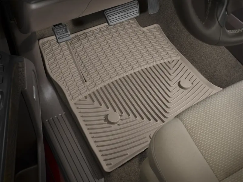 Wt Rubber Front Floor Mats – Tan 1