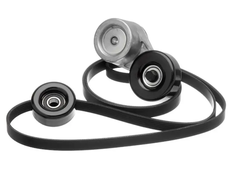 Gates Serpentine Belt Kit For 2003–2004 Ford Focus 2.0L 4-Cylinder 1
