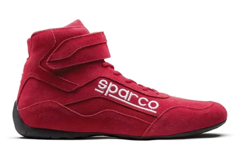 Sparco Race 2 Driving Shoes — Size 9.5 (Red) 1