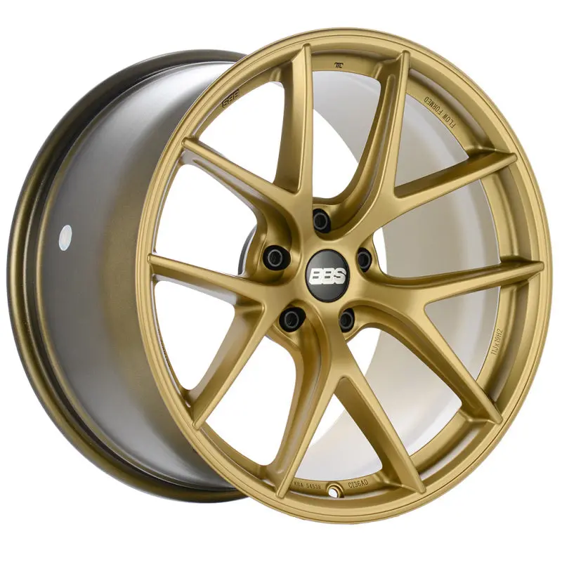 Bbs Unlimited Ci-R 20X10.5 Et46 (Face 3) Satin Gold Wheel 1