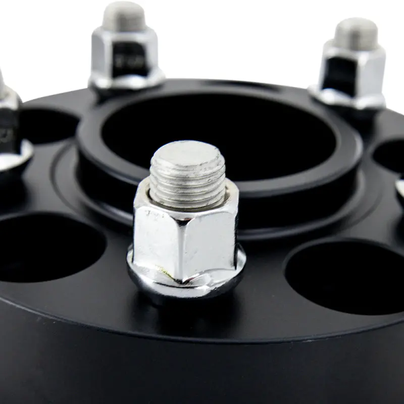 Mishimoto Wheel Spacers - 5X114.3 / 70.5 / 45 / M14 - Black 2