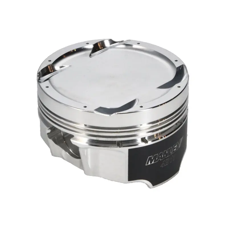 Manley Turbo-Tuff Forged Piston Set For 2008+ Mitsubishi 4B11T – 86.5Mm Bore, +0.5Mm, -11Cc Dome, 9.0:1 Cr 1