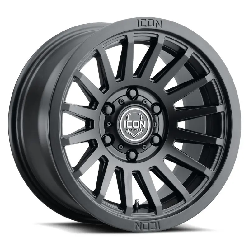 Icon Recon Slx Satin Black Alloy Wheel – 17X8.5", 6X135 Bolt Pattern, 6Mm Offset, 5" Backspace, 87.1Mm Bore 1