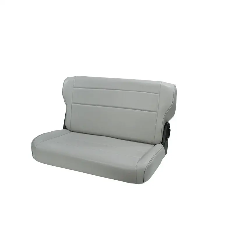 Rugged Ridge Fold & Tumble Rear Seat Gray 76-95 Jeep Cj / Jeep Wrangler 1