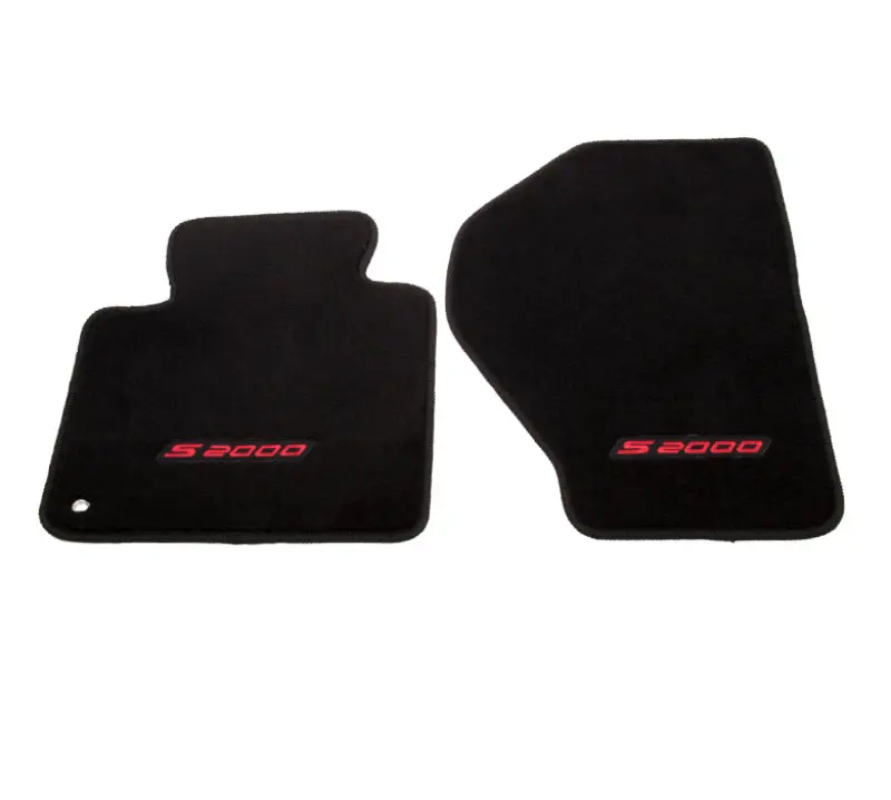 Nrg Custom Floor Mat Set For Honda S2000 – Two-Piece Design With Embossed S2000 Logo 1