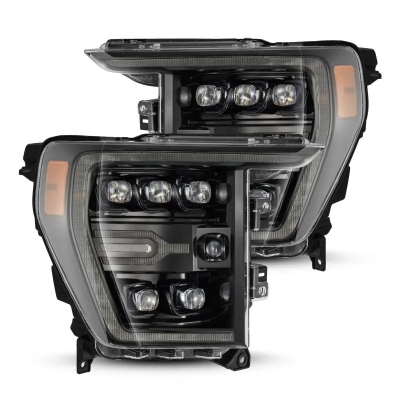 Alpharex Nova Led Projector Headlights For 2021–2022 Ford F-150 – Plank Design, Active Lighting & Sequential Turn Signals 1