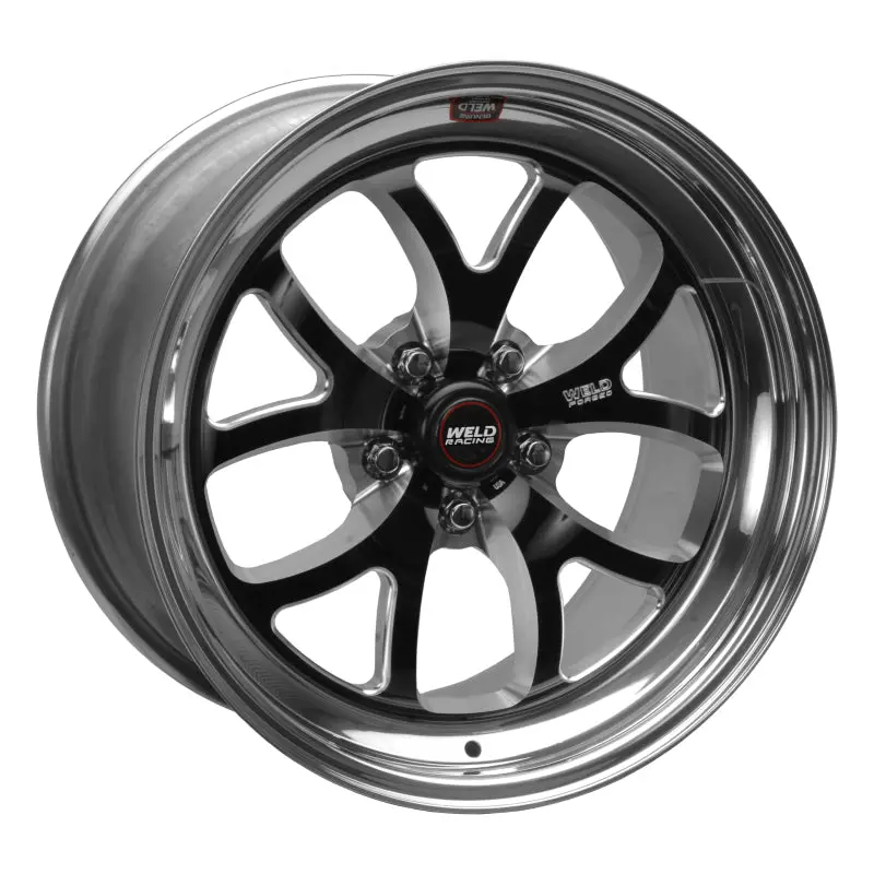 Weld Racing S76 Forged Aluminum Wheel – 18X11", 5X4.75 Bolt Pattern, 8.2" Backspace, Medium Pad Finish 1