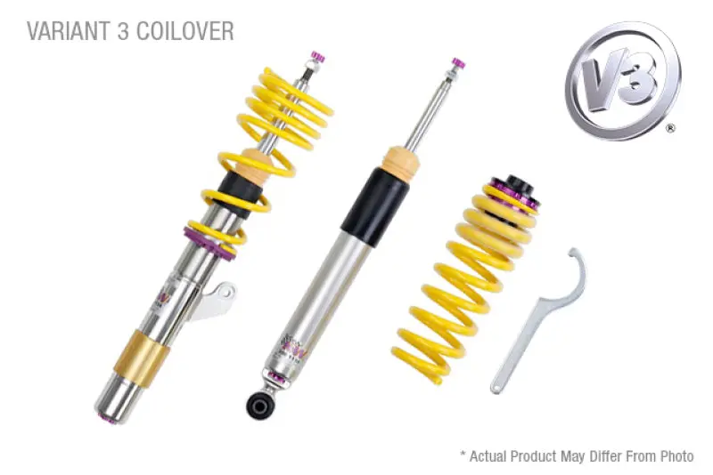 Kw Variant 3 Coilover Kit For Mercedes-Benz C-Class W205 Convertible (4Matic Awd, No Electronic Dampers) 2